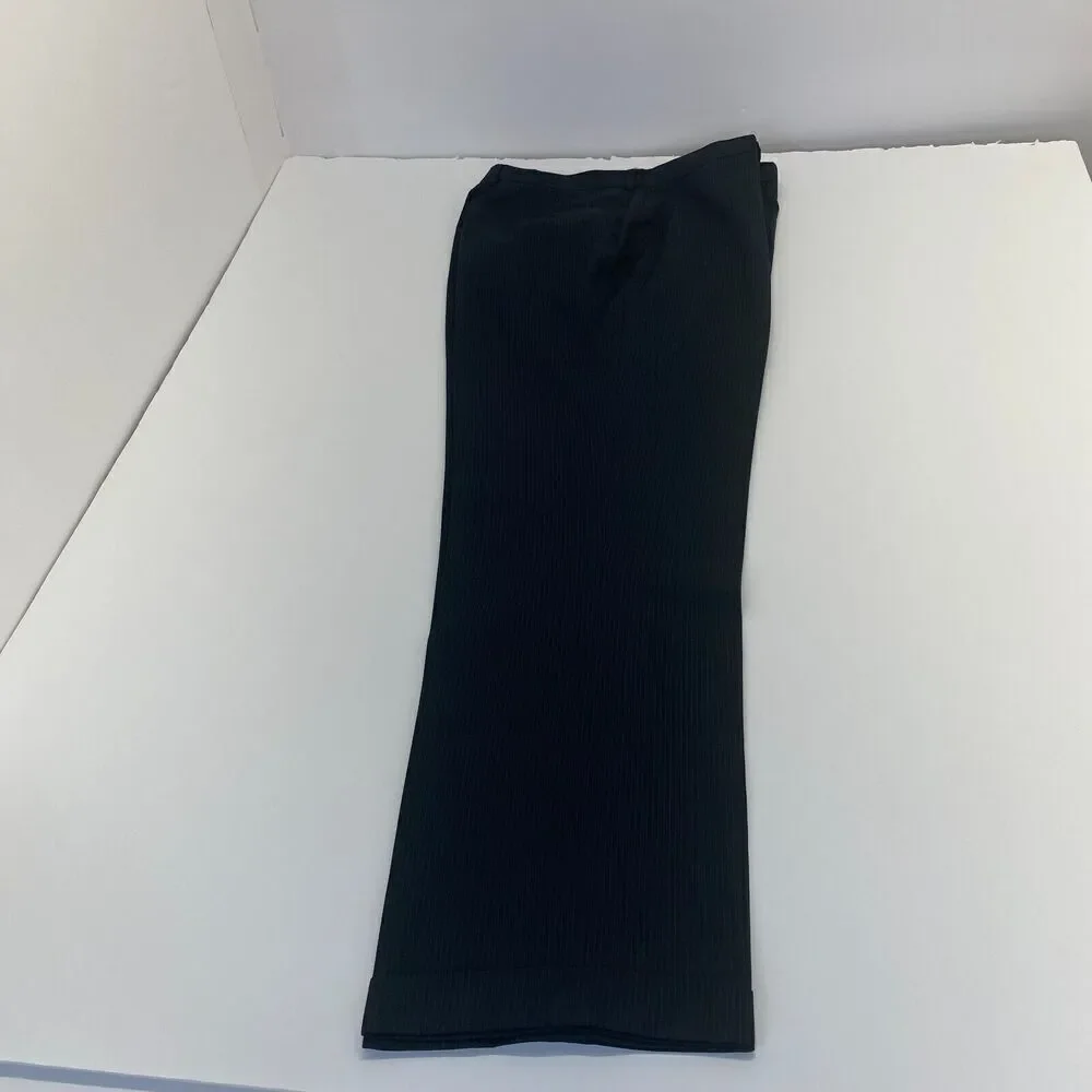 Tzarelli Designed Italy Men’s Wool Dress Pants Size 38R Black